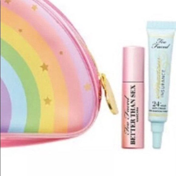 Too Faced Festival Rainbow Pouch - Picture 2 of 2